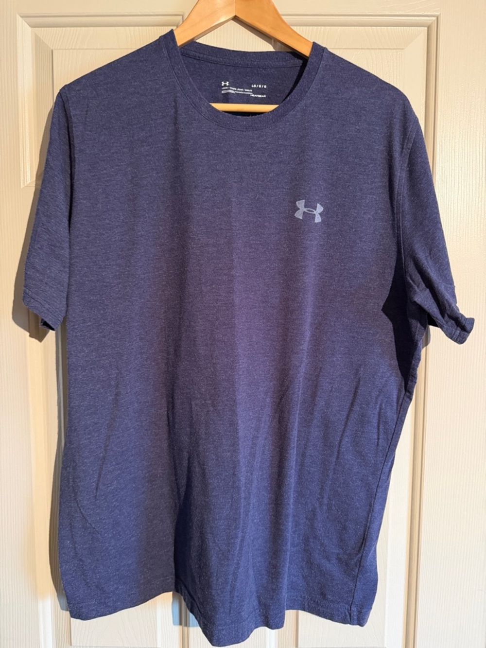 Under Armour Men's Heathered Navy Short Sleeve Performance Tee